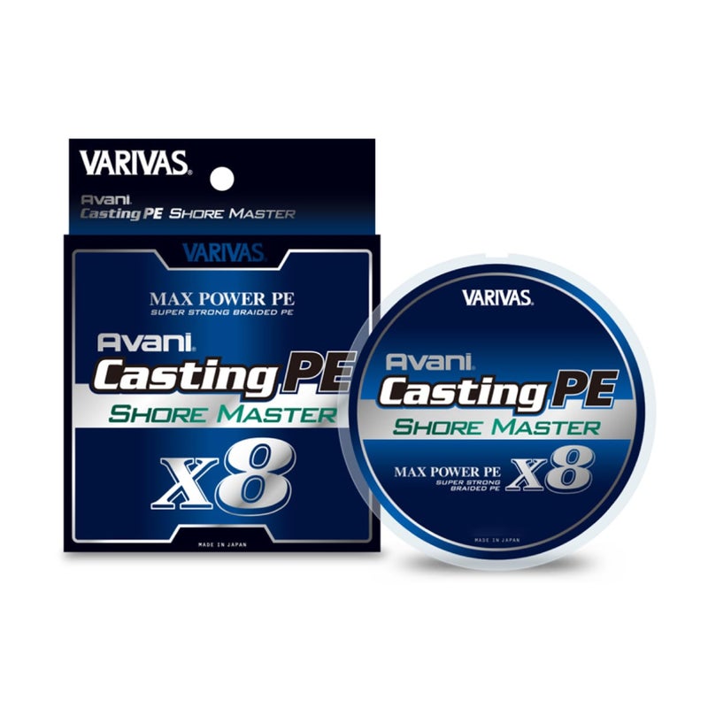 VARIVAS Avani Casting PE Shore Master Max Power X8 200m 33lb. (#2) - Image 2